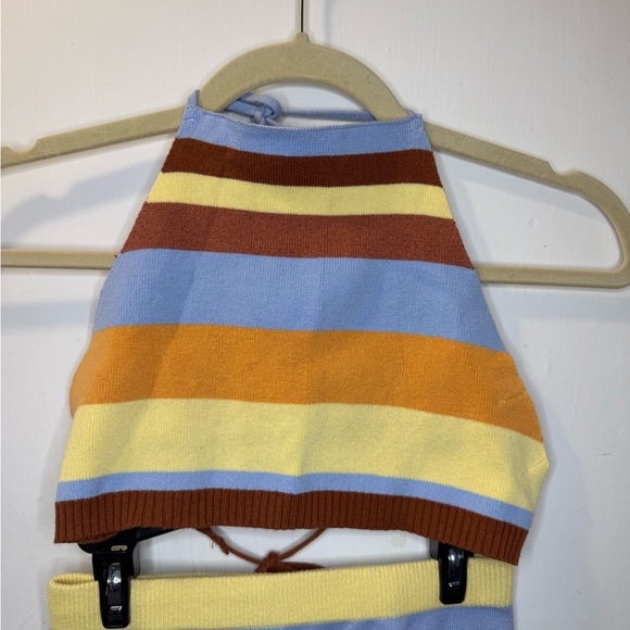 Tiger Mist Multicolor Striped Knit Set - Picture 3 of 6